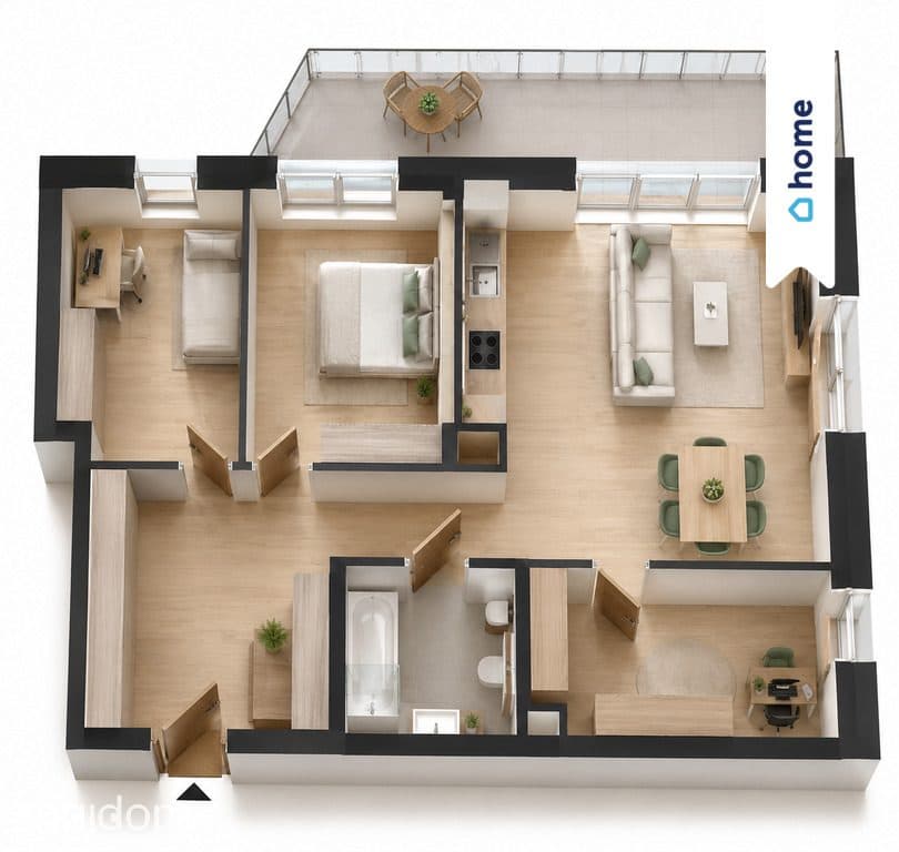 ⭐ Promocja Sosnowiec 3 pokoje balkon 12m ⭐ - zdjęcie 10