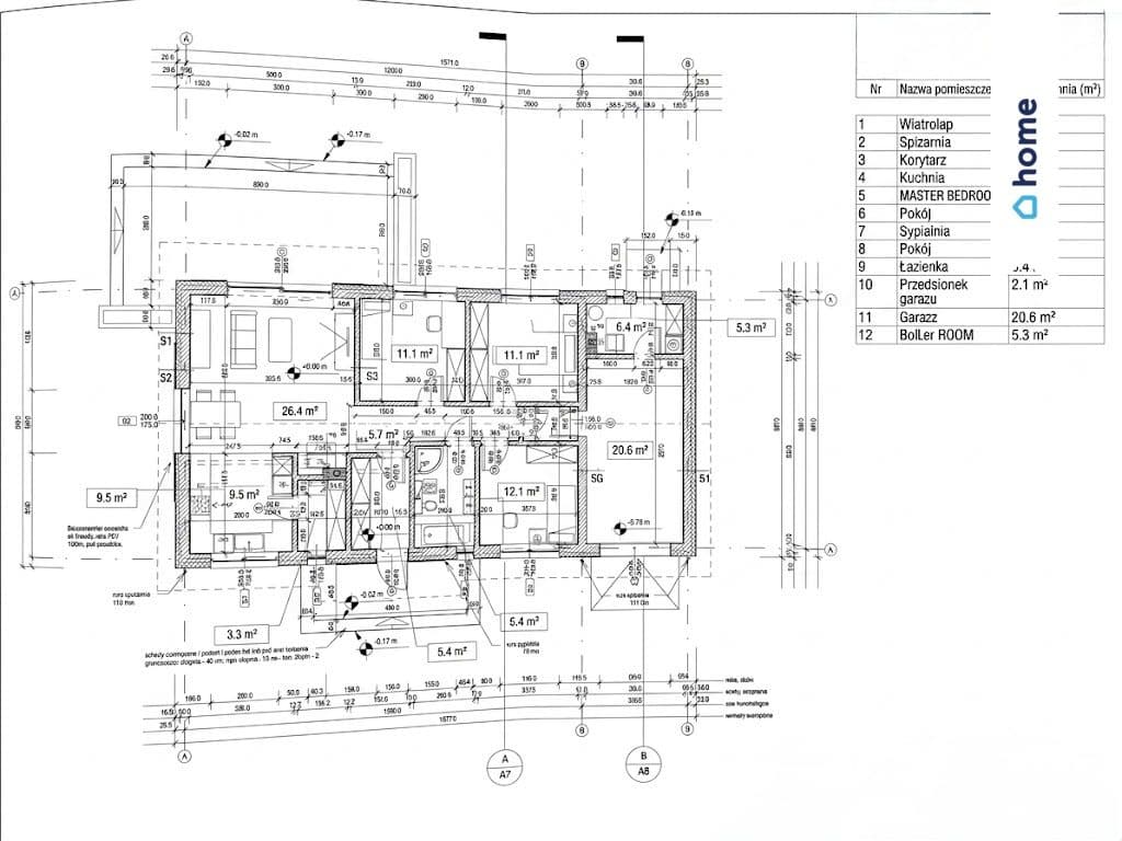 Dom wolnostojący z pompą ciepła w Dobrczu 120m2 - zdjęcie 3