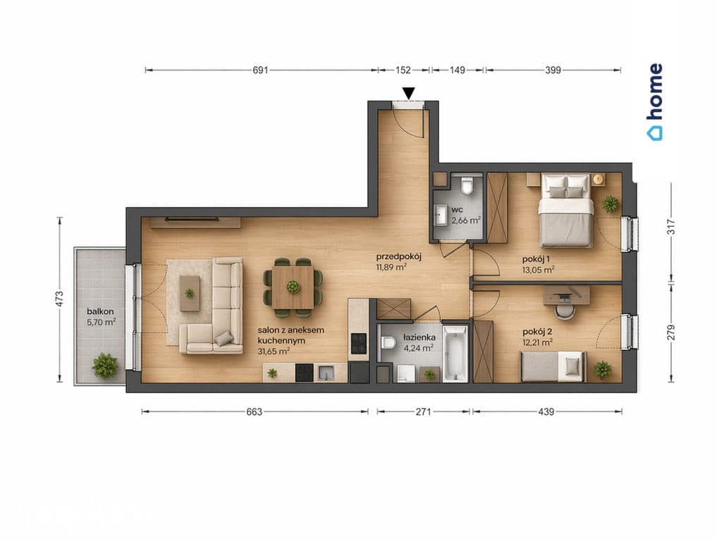 ⭐ Katowice Brynów gotowe salon 28m - zdjęcie 10