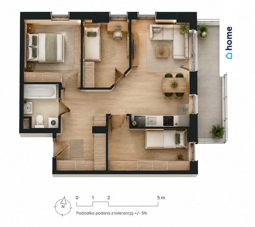 ⭐ Katowice 4 pokoje balkon miejsce postojowe ⭐ - zdjęcie 11
