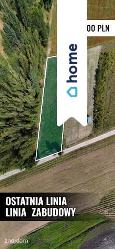 Działka budowlana 2111 m², MPZP, dostęp do prądu