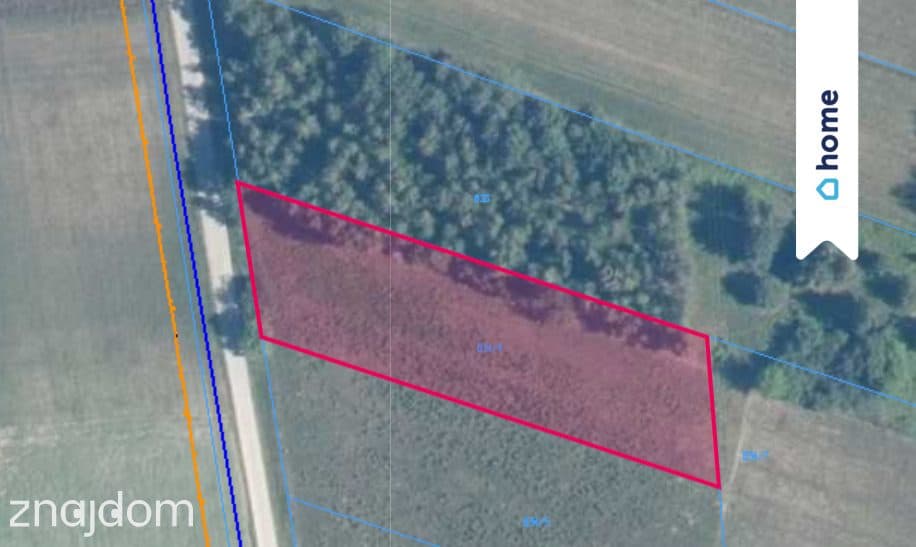 Działka budowlana 2111 m², MPZP, dostęp do prądu - zdjęcie 4