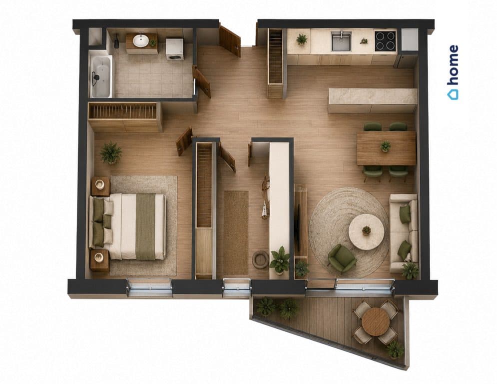 ⭐ Promocja 3 pokoje balkon garaż ⭐ - zdjęcie 6