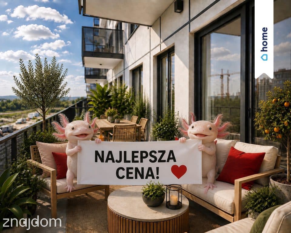 ⭐ Promocja Katowice 3 pokoje  duży balkon 8m ⭐