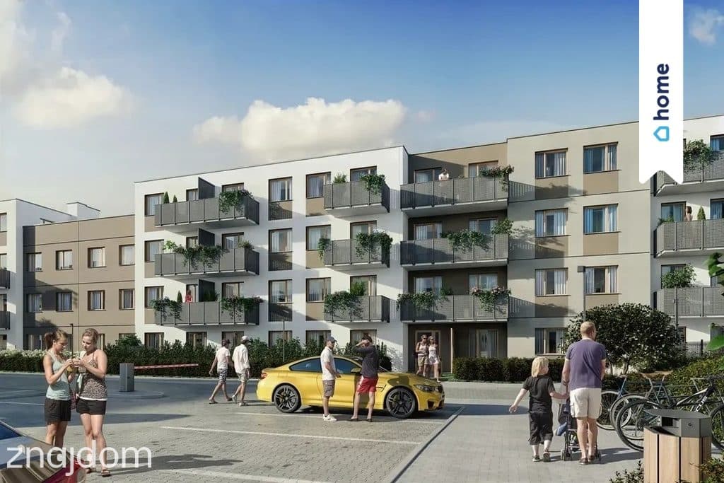 Nowoczesne, 3-pokojowe mieszkanie z balkonem