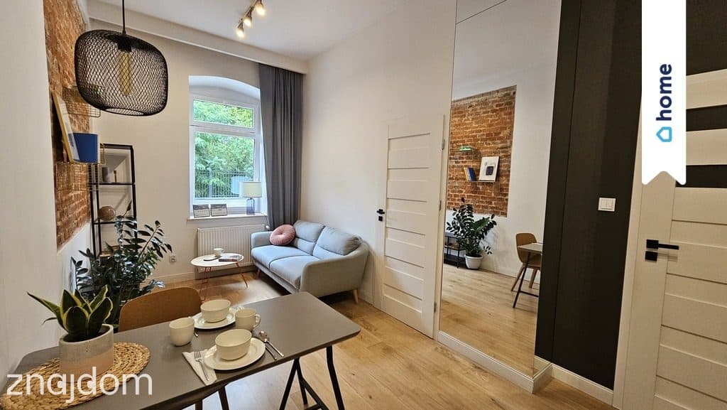 Mieszkanie 27 m², wysoki parter, Księży Młyn