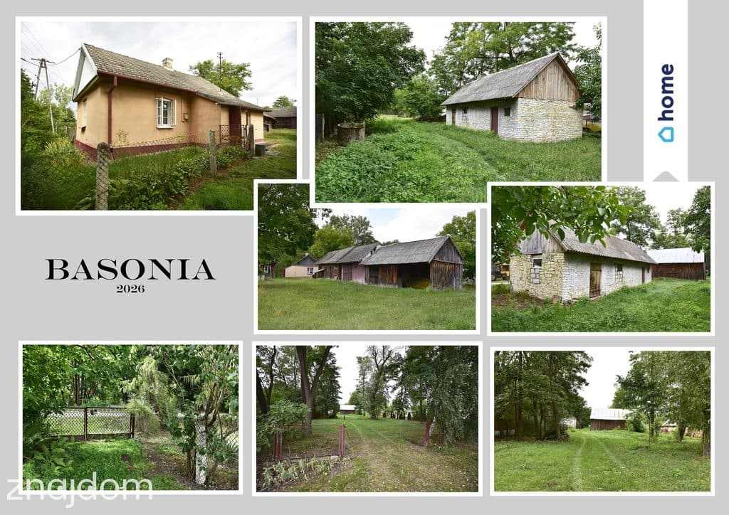 Basonia Józefów n.Wisłą działka 41 A zabudowana
