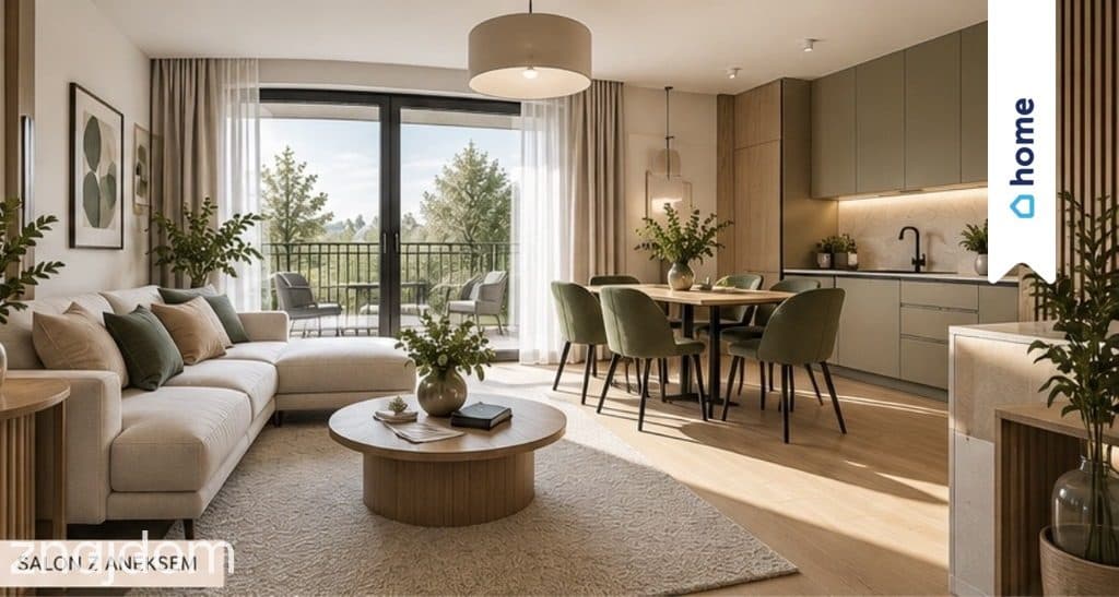 4 pokoje | 74 m² | balkon | 6 min koleją do centru - zdjęcie 2