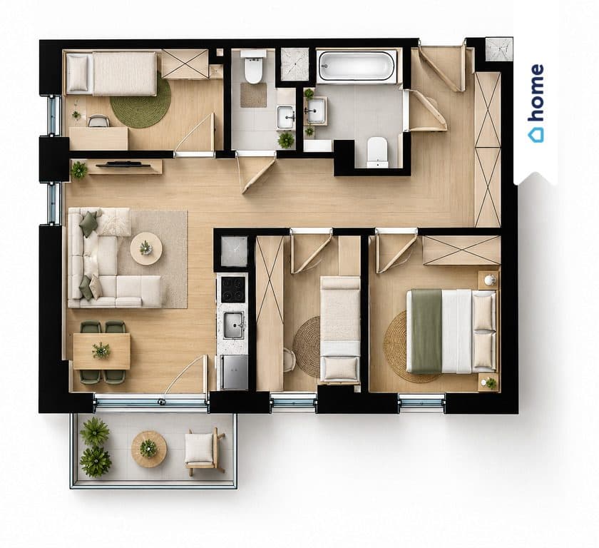 ⭐ Katowice 4  pokoje balkon Promocja garaż w cenie   ⭐ - zdjęcie 10