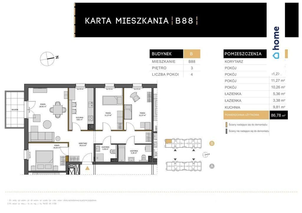 Przestronne mieszkanie w Pruszczu Gdańskim - zdjęcie 2