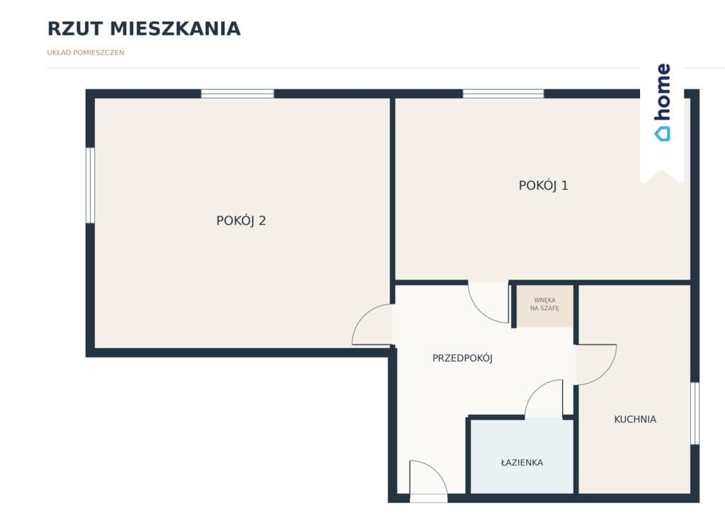 Mieszkanie 2 pokoje, wysokie sufity, po remoncie - zdjęcie 10