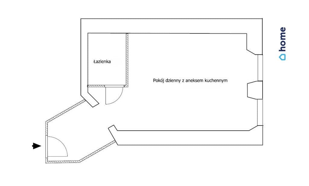 Kawalerka 29 m² 300m od galerii Focus - zdjęcie 4
