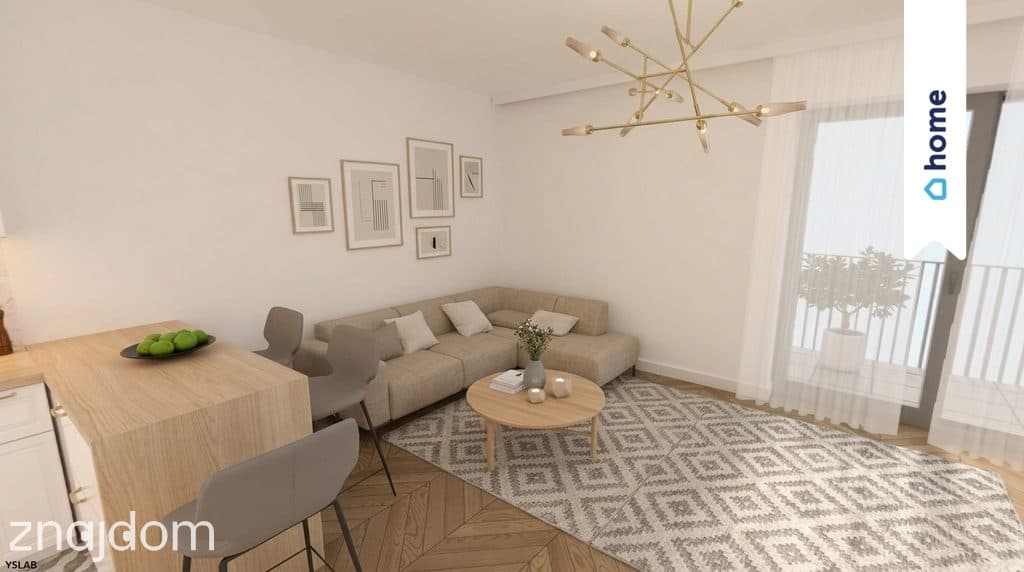 Nowoczesne mieszkanie z balkonem 53m2 Śródmieście - zdjęcie 2