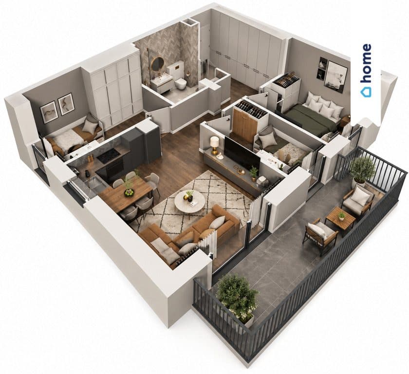 ⭐ 4 pokoje balkon 8m Promocja ⭐ - zdjęcie 2