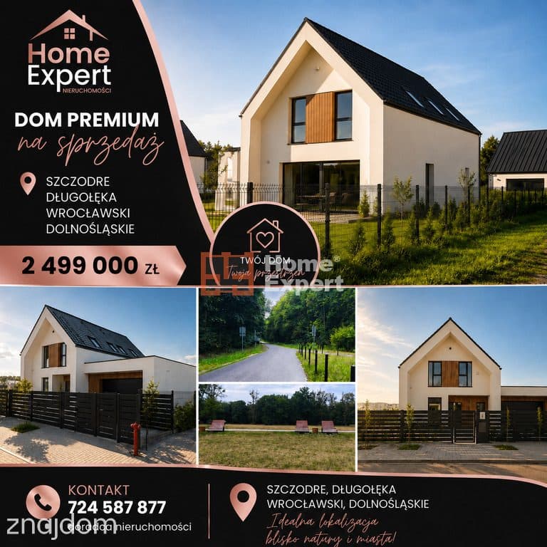 Domy Premium / Szczodre/ Długołęka