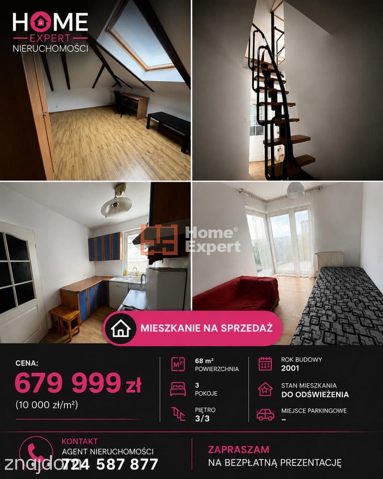 Dwupoziomowe Mieszkanie na Sprzedaż !!!