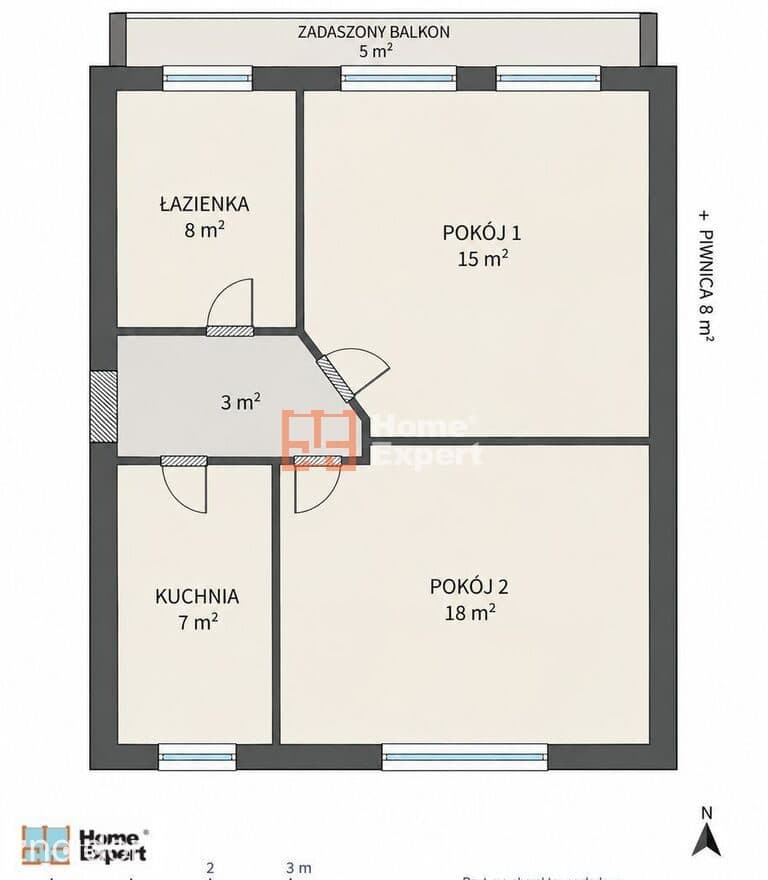 okolice ul. Miarki   PEŁEN ROZKŁAD/BALKON! - zdjęcie 20