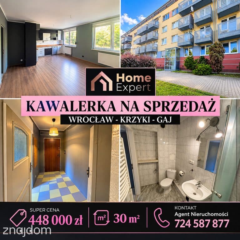 KAWALERKA na SPRZEDAŻ/ WROCŁAW KRZYKI/OKAZJA