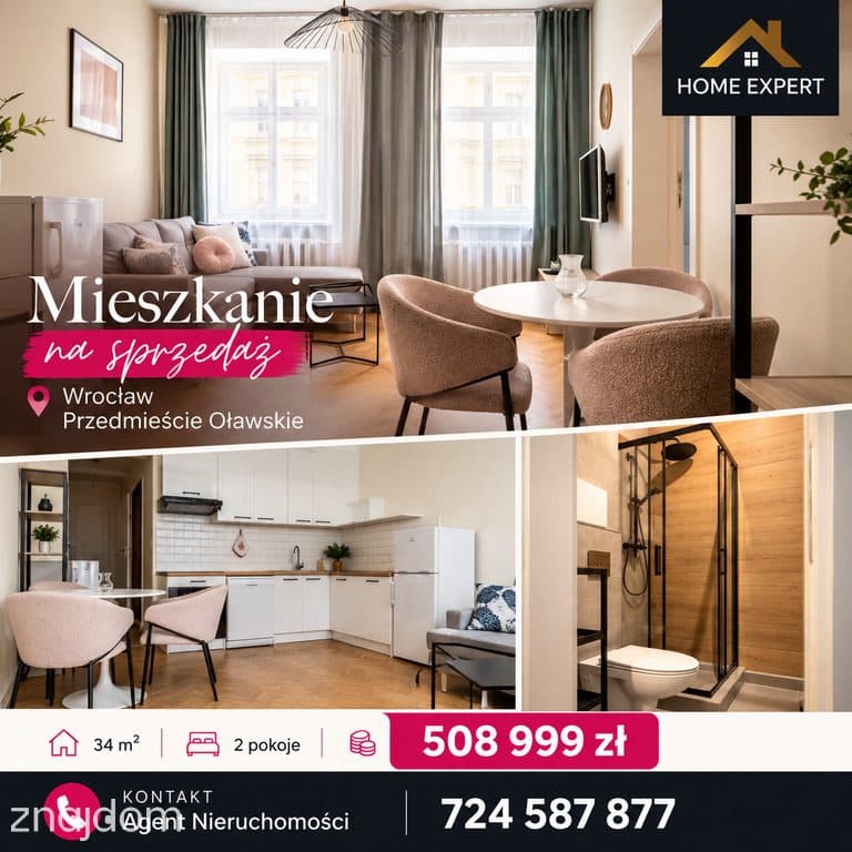 ŚWIERZO PO REMONCIE/WROCŁAW PRZEDMIEŚCIE OŁAWSKIE/SPRZEDAŻ