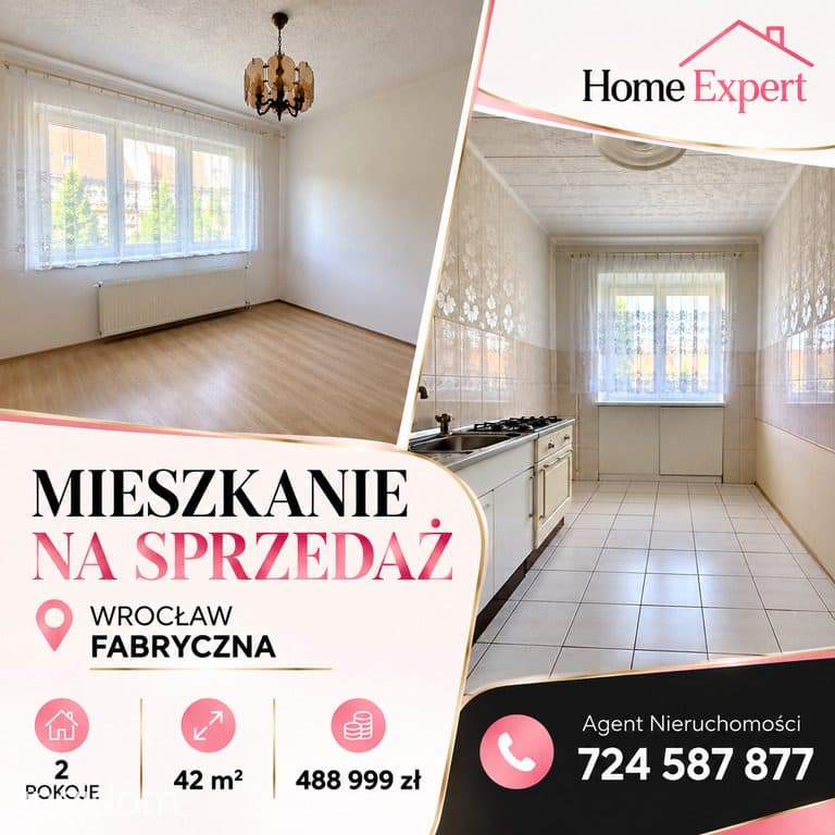 OKAZJA/MIESZKANIE NA SPRZEDAŻ/WROCŁAW FABRYCZNA GAJOWICE