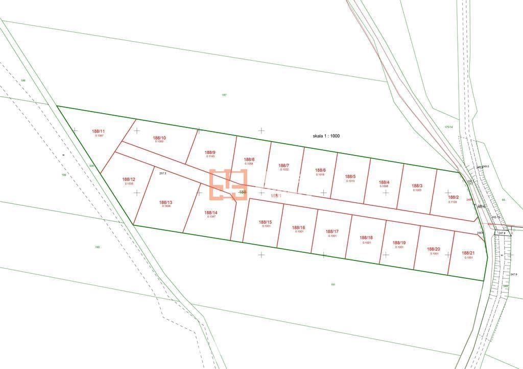 Działki Słupice nr 188/1000m2 - zdjęcie 3