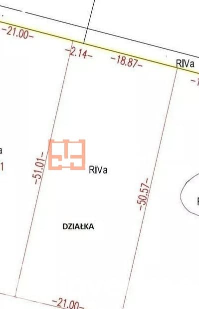 Działka budowlana - prostokąt,10ar, Ratyń, Leśnica - zdjęcie 6
