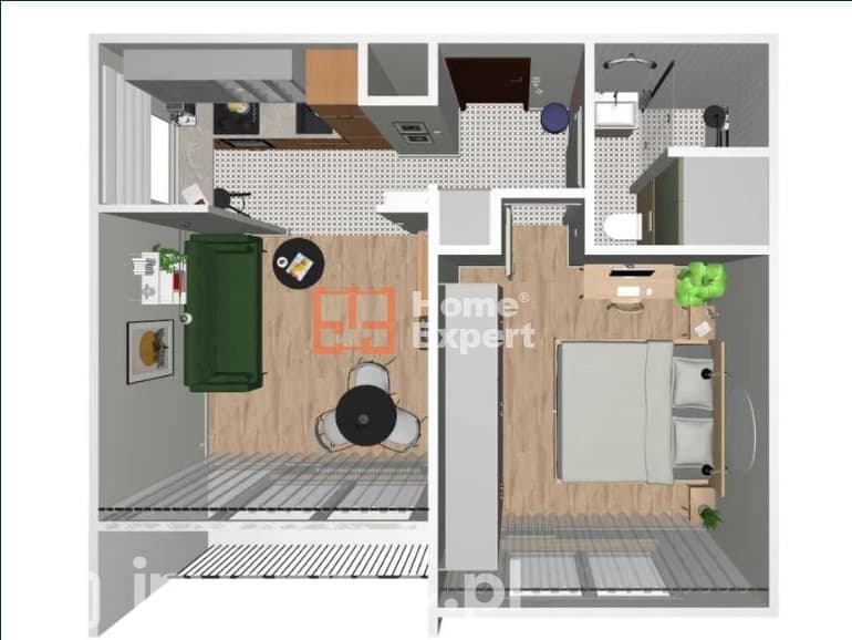 Mieszkanie 2 pokoje+balkon+piwnica Nowy Dwór - zdjęcie 8