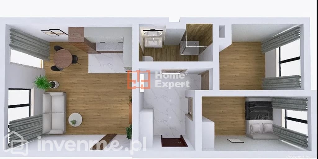 3 pokojowe mieszkanie okolice Sky Tower - zdjęcie 4