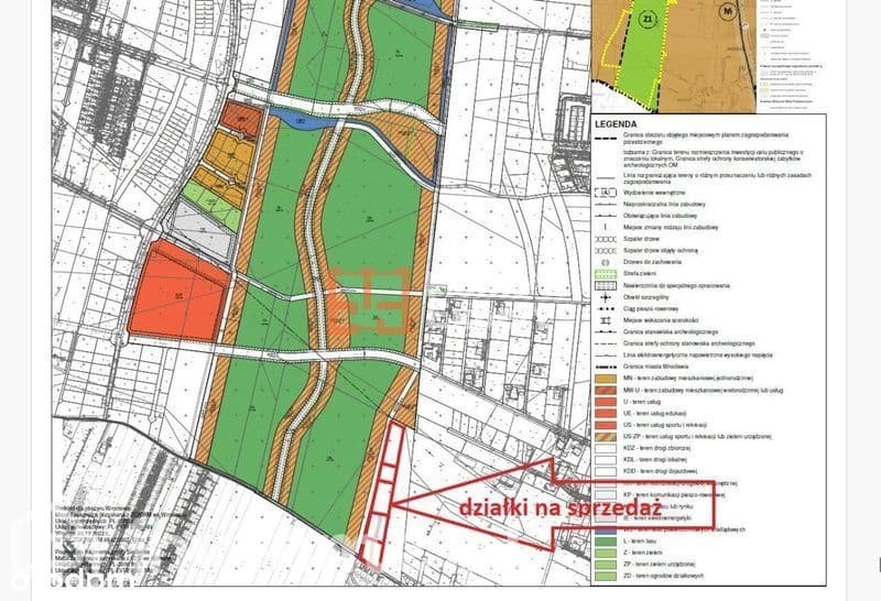 Działka Wrocław Krzyki inwestycyjna przy Parku