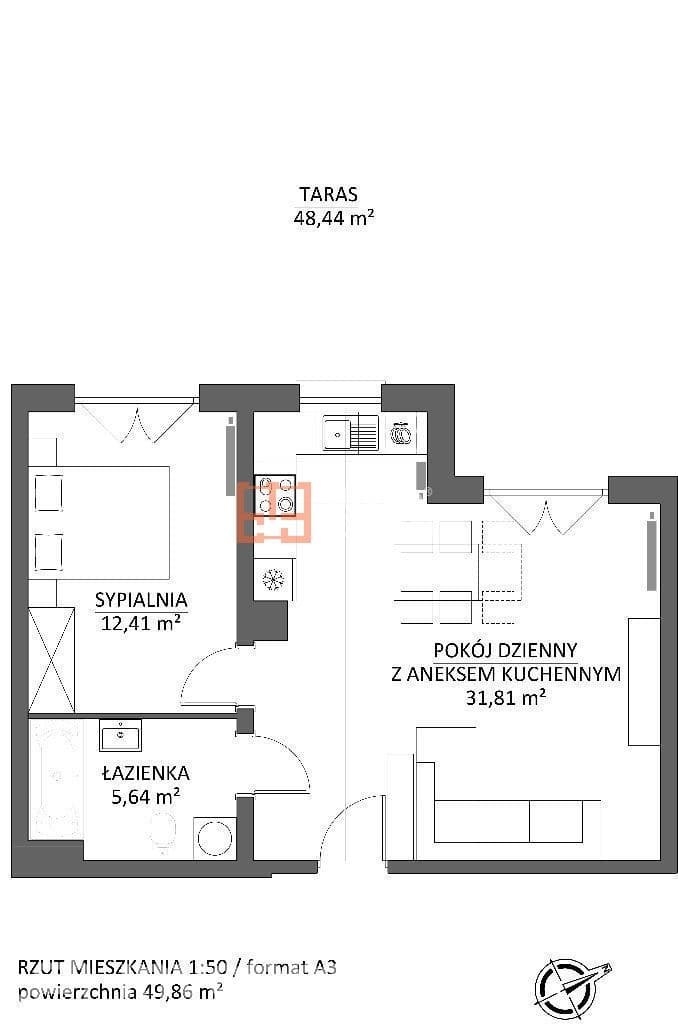 Do zamieszkania 2 pokoje - zdjęcie 3