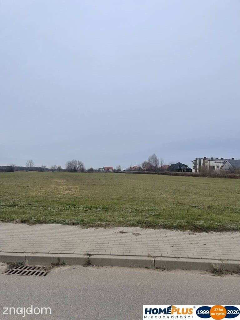 Działka 938 m² w Radzyminie, MPZP, media