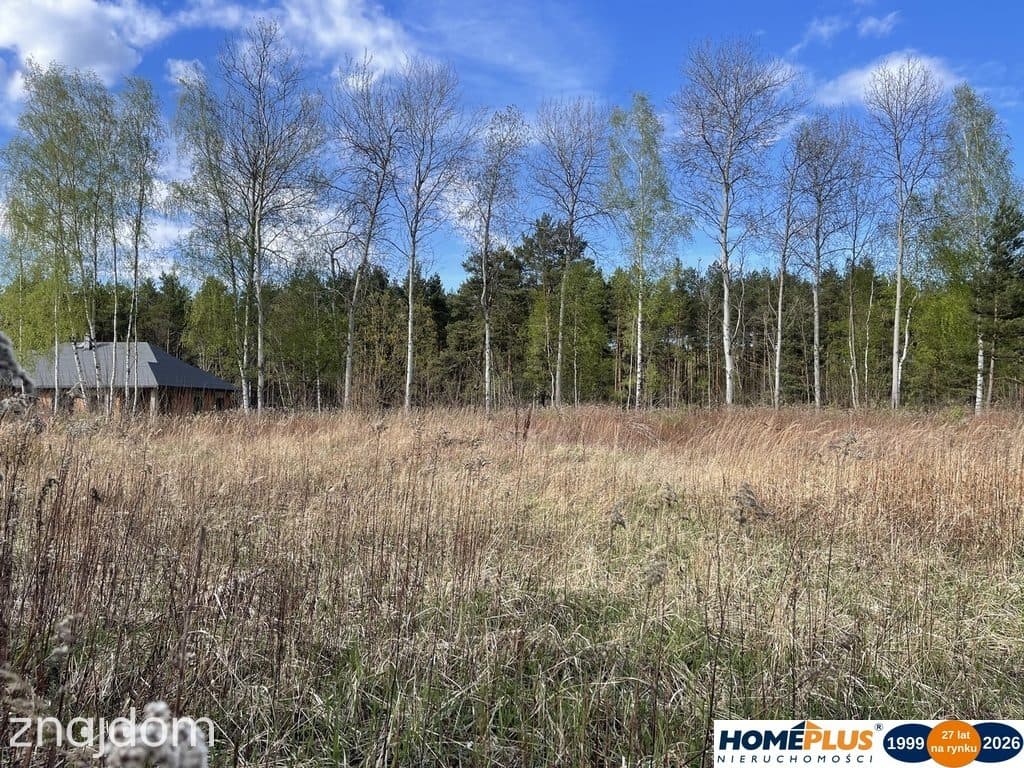Działka bud. 1371 m² przy lesie, zielona okolica. - zdjęcie 6