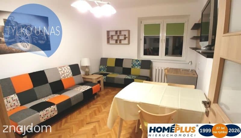 Pokój z widną kuchnią w centralnej części Muranowa