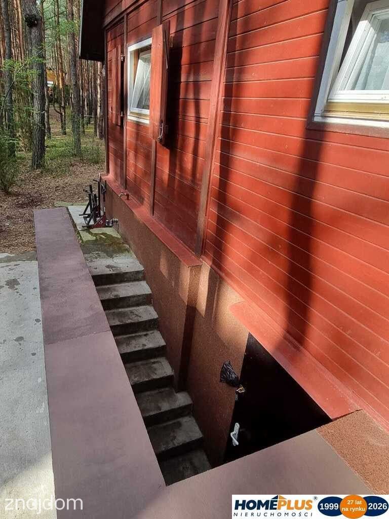 Domek letniskowy w lesie blisko rzeki i Zegrza. - zdjęcie 12