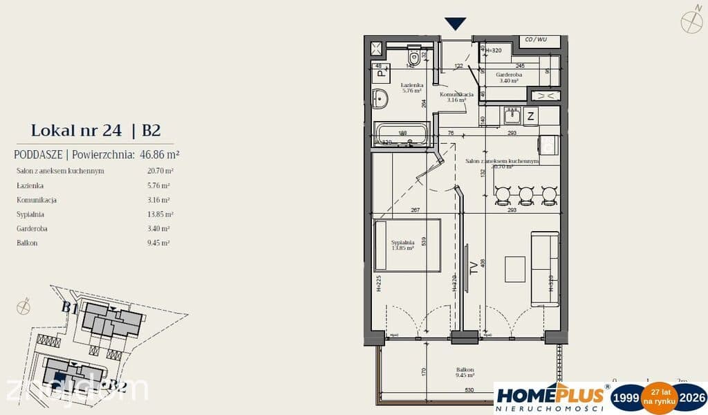 Unikalne apartamenty (VAT 8%) na Zawodziu - zdjęcie 2