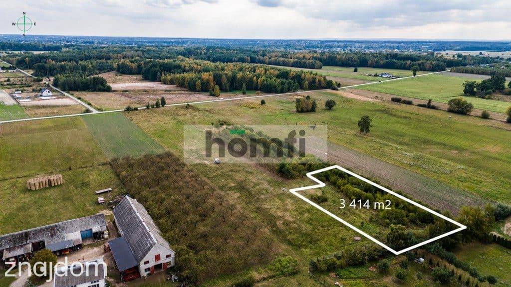 Działka budowlana z WZ, 3 414 m2 - zdjęcie 10