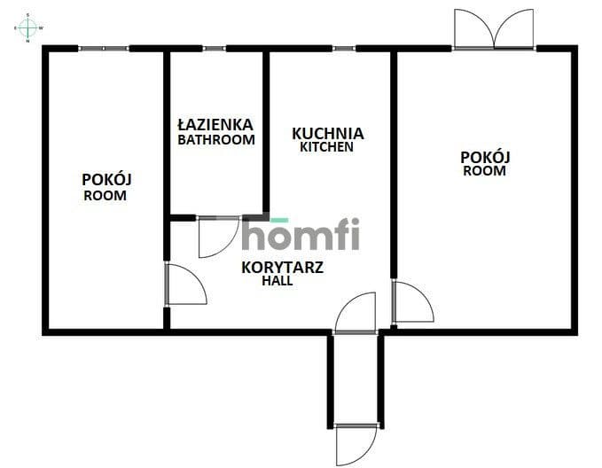2 pok. z odzielną kuchnią, balkonem widok na las - zdjęcie 13