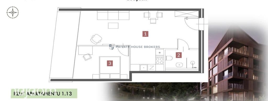Ustroń | Apartament inwestycyjny przy Czantorii - zdjęcie 6