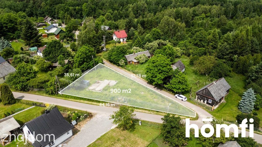 Działka budowlana 900 m² - Wola Zagrodnia