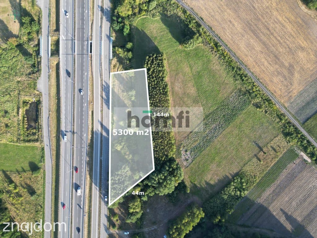 Działka inwestycyjna z WZ przy trasie S7 - zdjęcie 8
