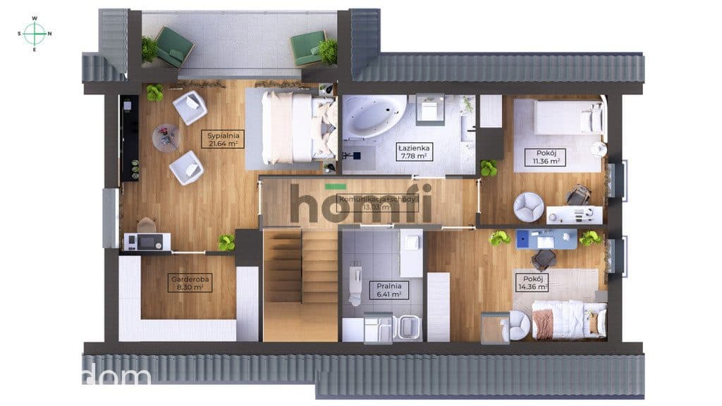 Dom wolnostojący |157,90 m²|działka 567 m²| Malawa - zdjęcie 8
