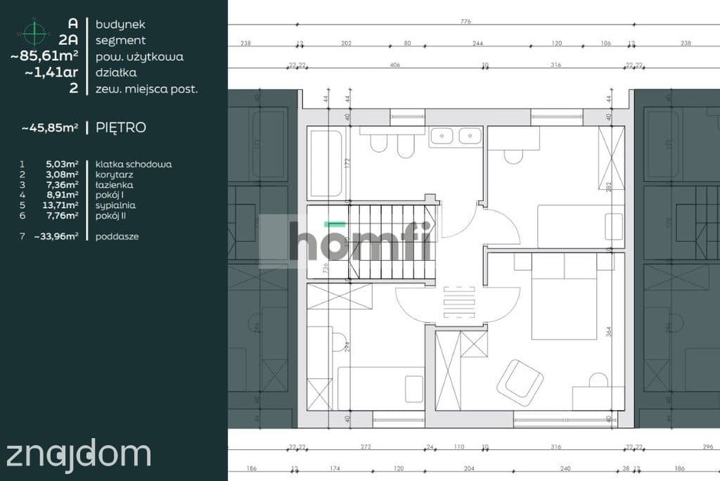 Wiązownica| Dom w zabudowie szeregowej 85,37 m² - zdjęcie 8