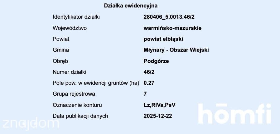 działka RIVa 2,61 ha Zaścianki, elbląski - zdjęcie 8