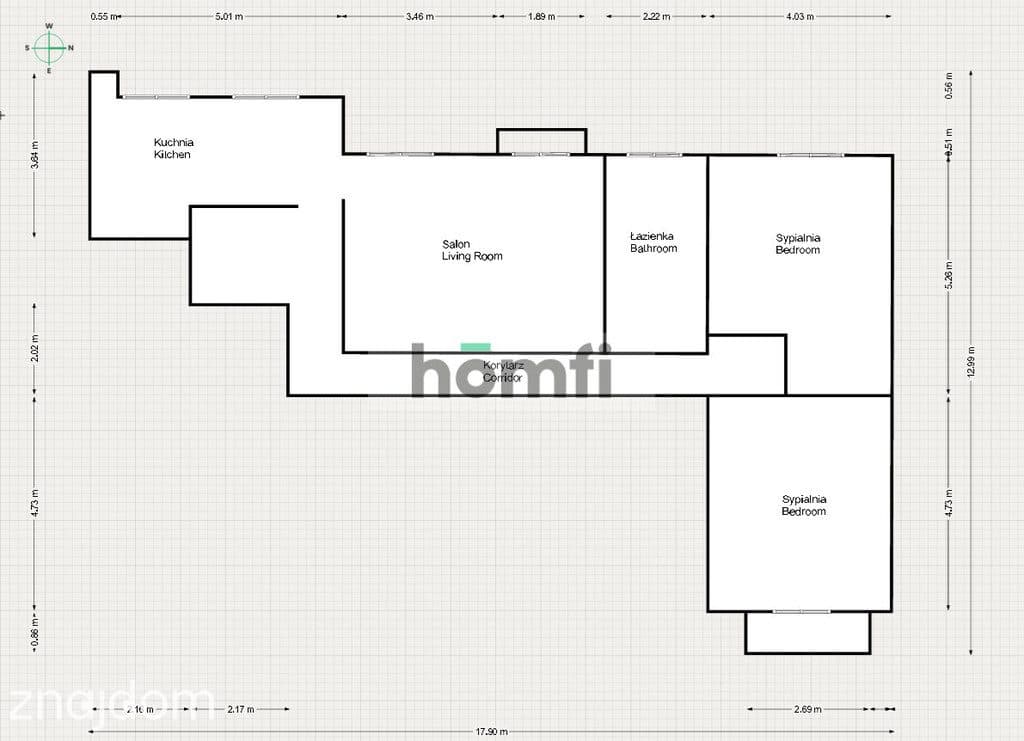 Przestronny, wyjątkowy apartament w sercu Radomia - zdjęcie 19