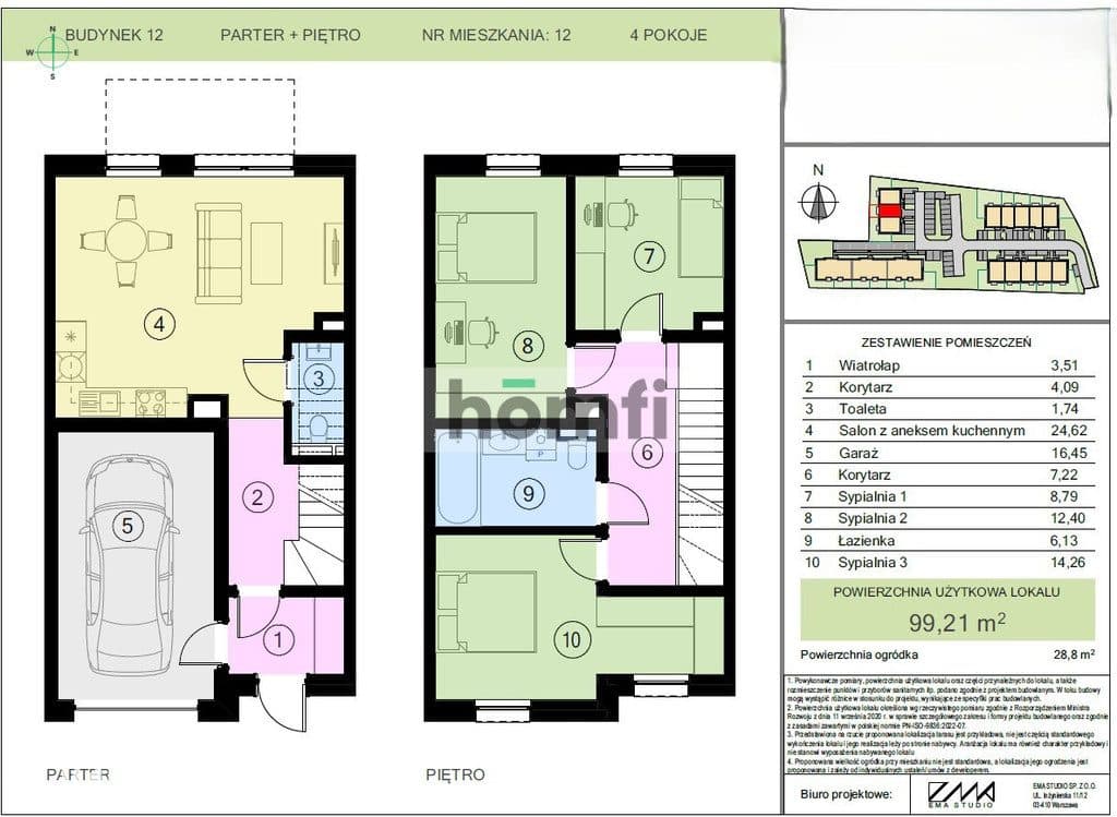 ZIELONY ZAKĄTEK, 99 m2, GARAŻ, OGRÓDEK - zdjęcie 10