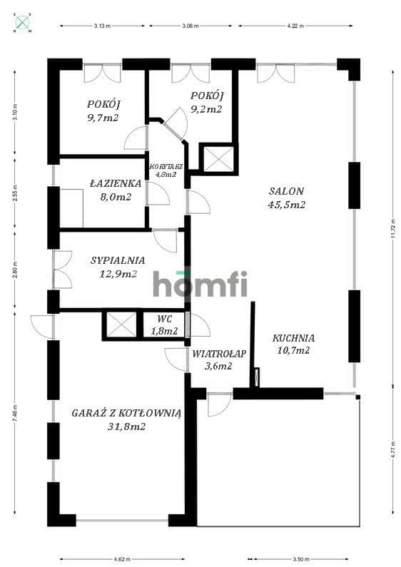 Nowoczesny dom pod Grudziądzem 140m2 - Szynych - zdjęcie 11