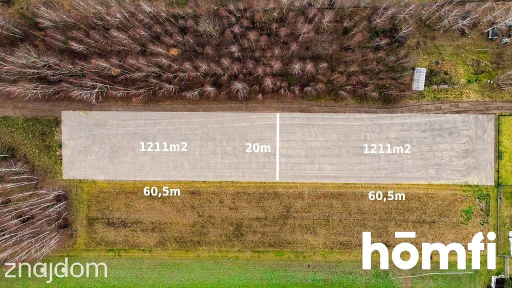 Działka w otoczeniu lasu 1211 m2 - zdjęcie 7