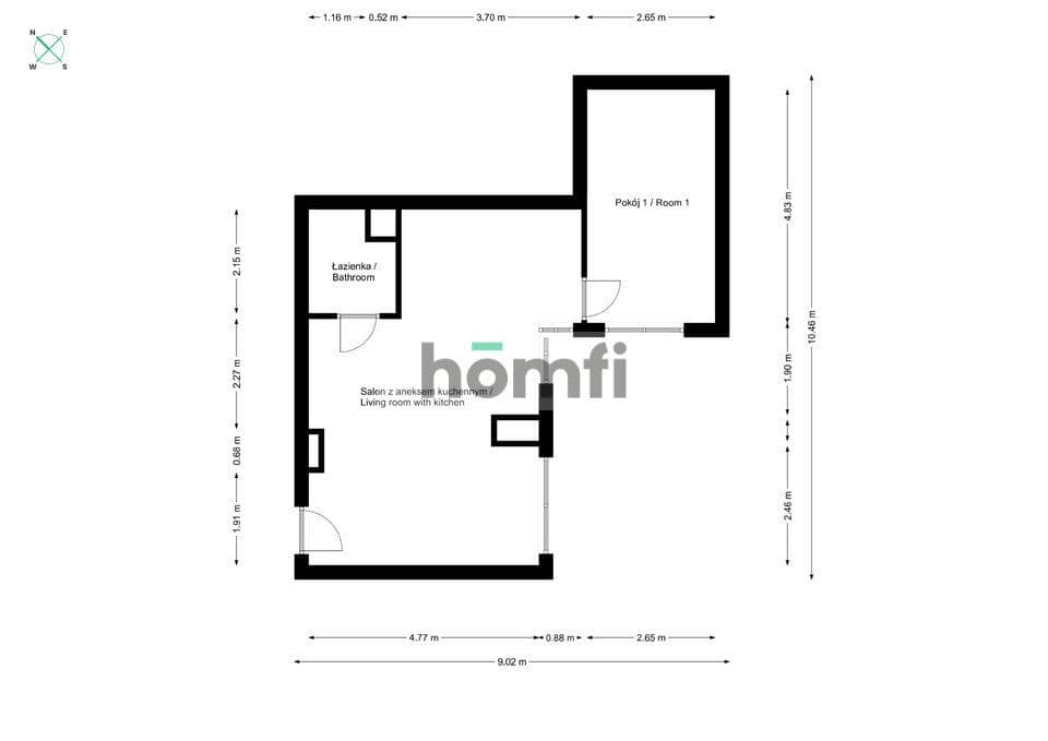 TOPOWA LOKALIZACJA |MIESZKANIE W KAMIENICY|56M2 - zdjęcie 16