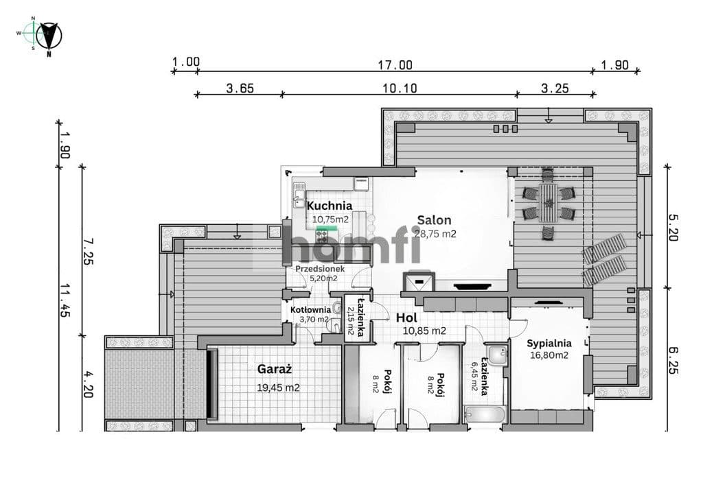 Dom jednorodzinny 100m2 przy lesie - zdjęcie 20