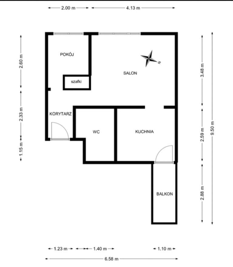 2 pokoje w centrum Tychów | Widok na panoramę - zdjęcie 16